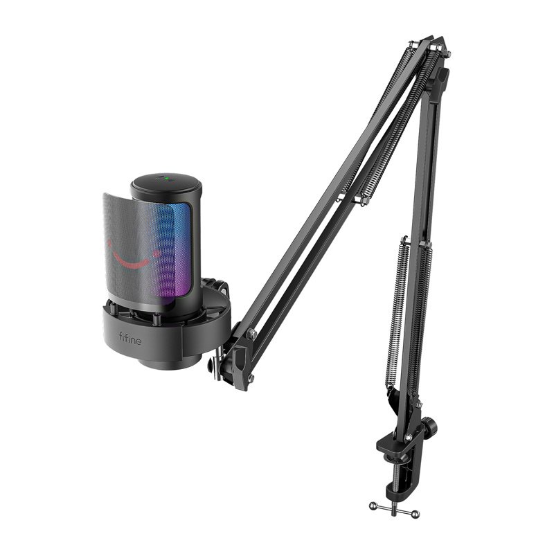 Fifine A8T condenser microphone with handle (black)