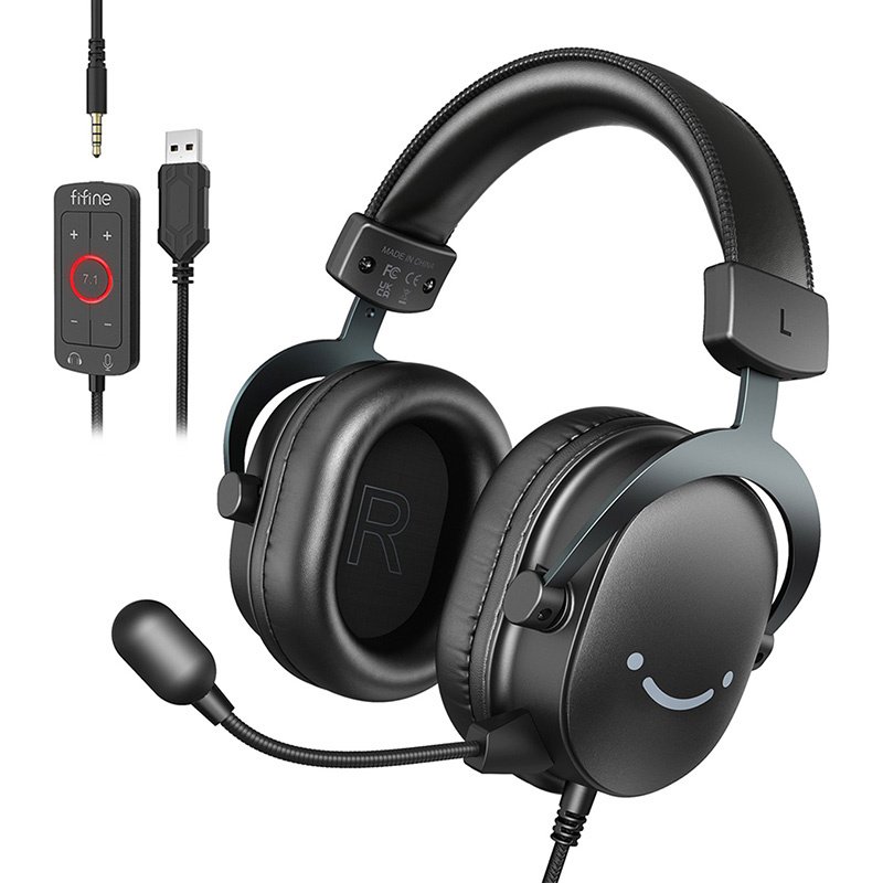 Fifine H9 gaming headphones (black)