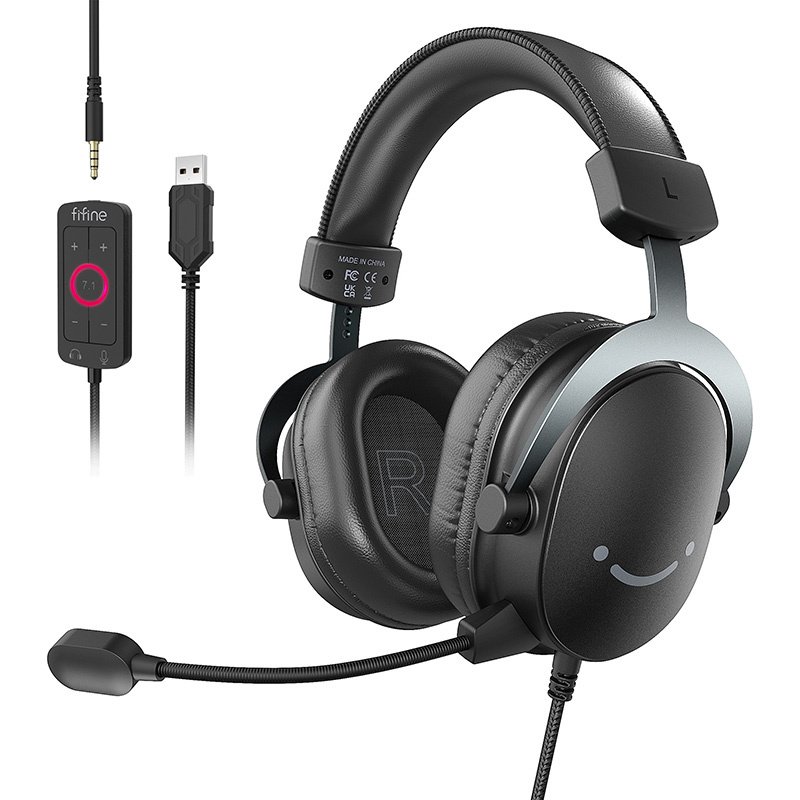Fifine H9 gaming headphones (black)