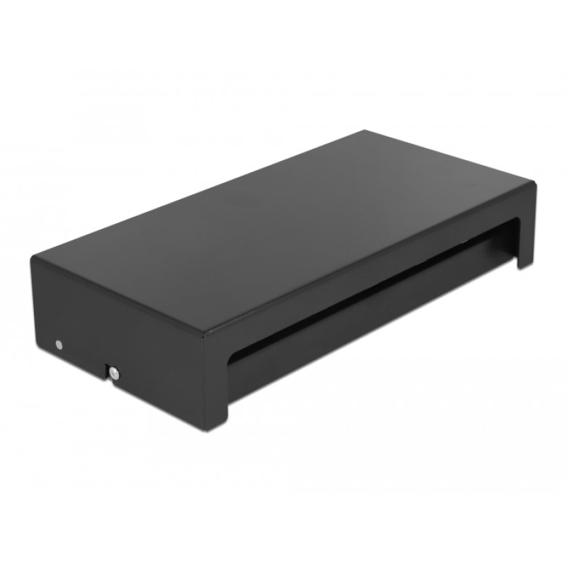 DeLOCK Keystone Patchpanel 12 Port schwarz