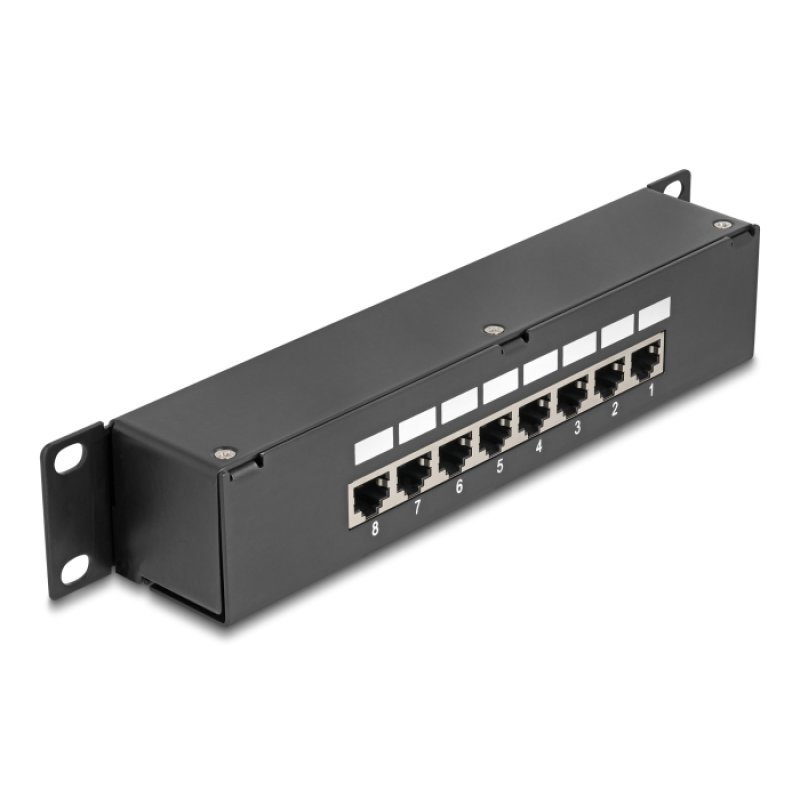 Delock 10? Kupplungs-Patchpanel 8 Port Cat.6