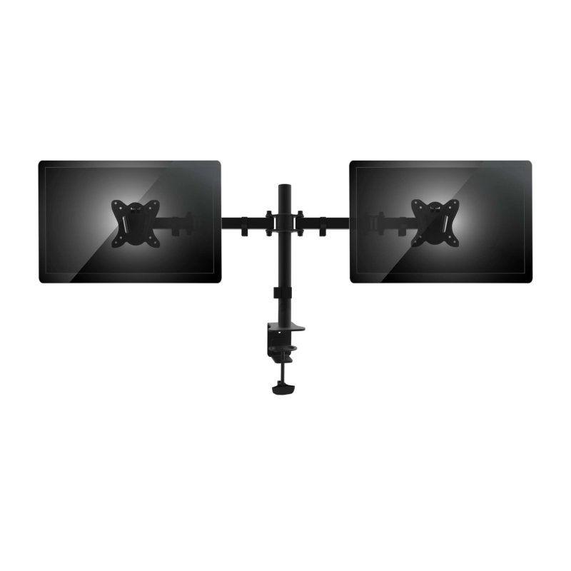 Equip 13"-27" Articulating Dual Monitor Desk Mount Bracket