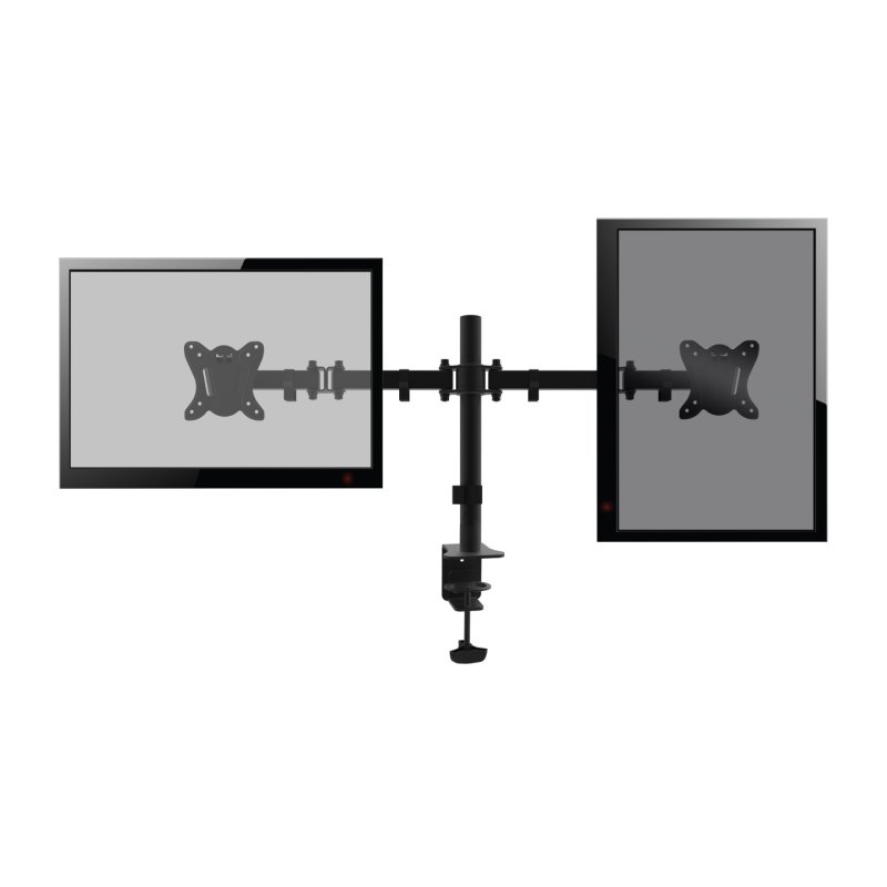 Equip 13"-27" Articulating Dual Monitor Desk Mount Bracket