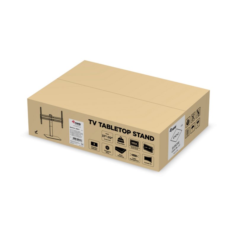 Equip Tischfuß 37"-70"/1TFT Universal TV 40Kg schwarz lite Retail