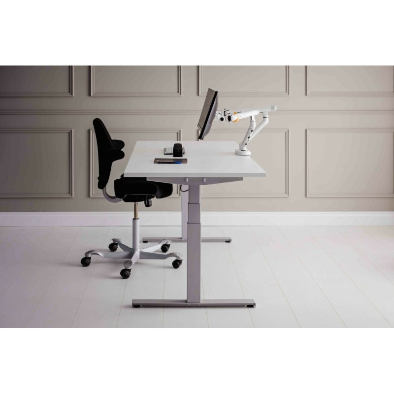 BakkerElkhuizen BE Flexible Dual 88.9 cm (35") Desk White