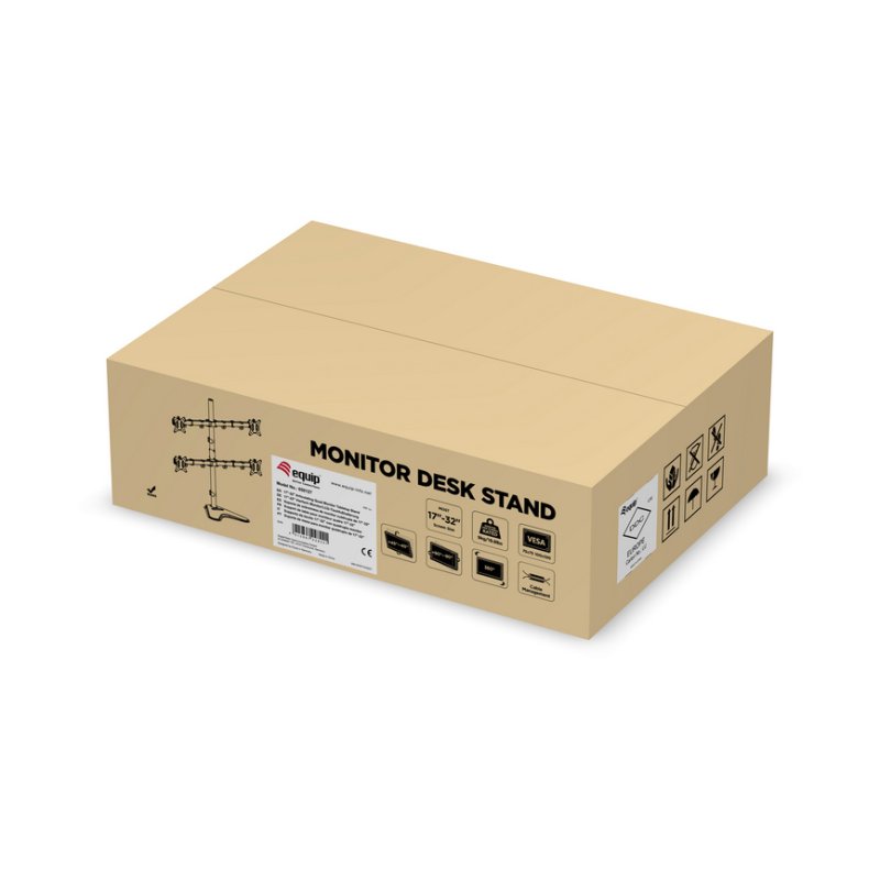 Equip Support de table pour moniteur quadruple articulé 17"-32