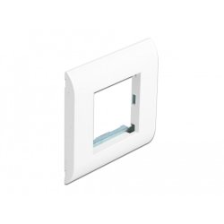 DeLOCK Easy 45 Module Holder with Frame 80 x 80 mm white