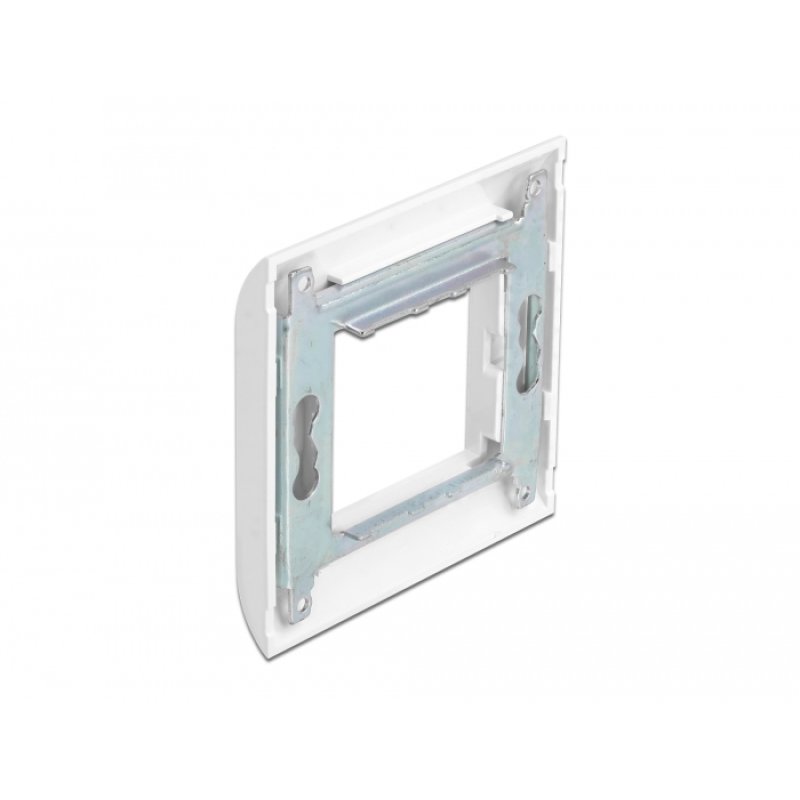 DeLOCK Support de Module de Easy 45 avec cadre blanc 80 x 80 mm