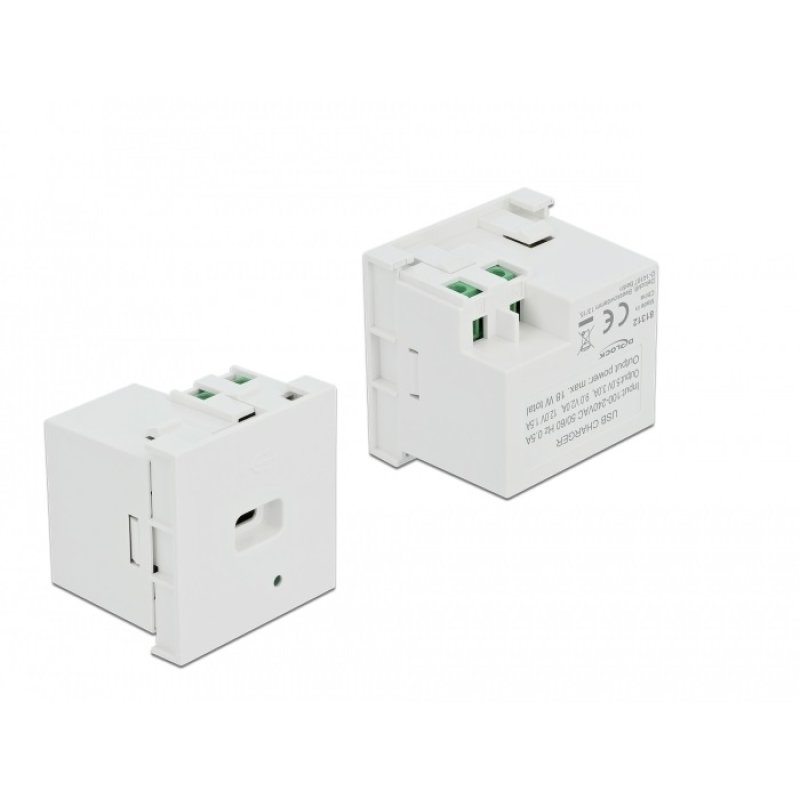 DeLOCK Easy 45 module de port de chargement 1 x USB Type-C PD