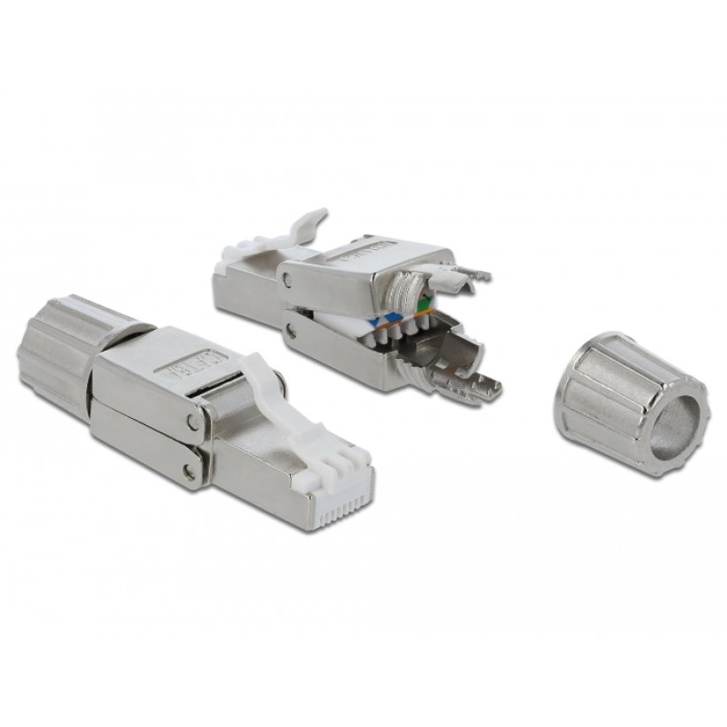 DeLOCK 86477 wire connector RJ-45 Grey