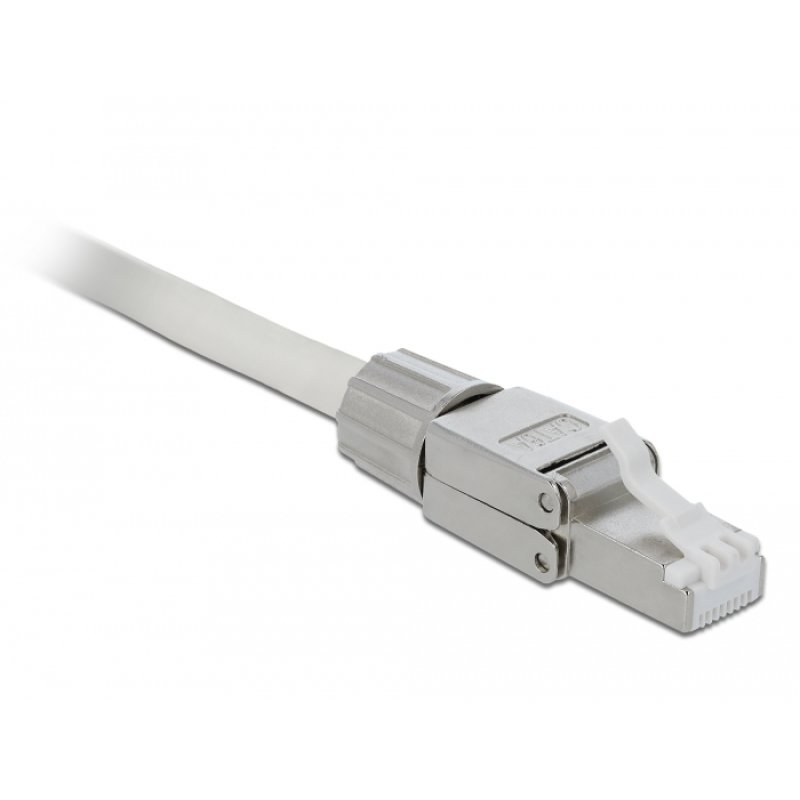 DeLOCK 86477 connecteur de fils RJ-45 Gris