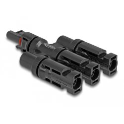 DeLOCK DL4 Solar Connectors 1 x female to 3 x male
