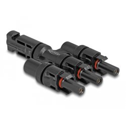 DL4 Solar Konnektor 1 x Stecker zu 3 x Buchse