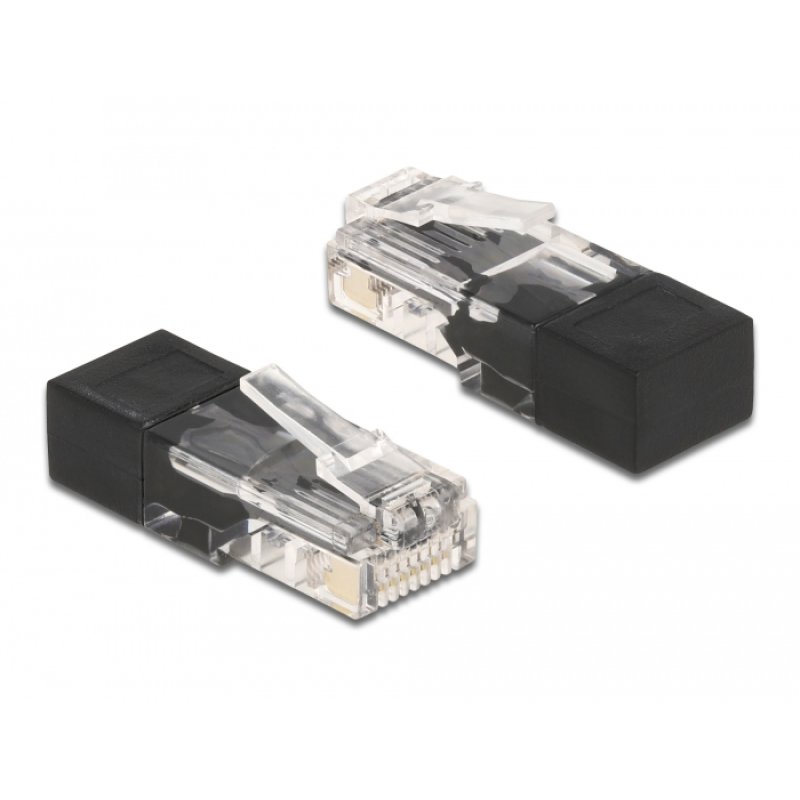 DeLOCK RJ45 plug with terminating resistor 60 Ohm