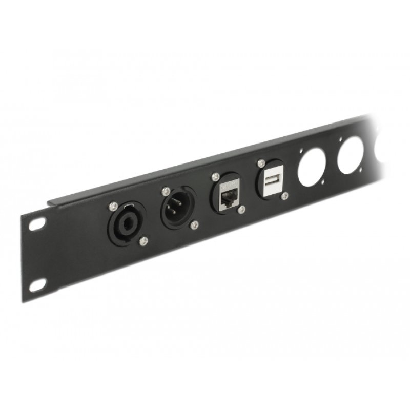 DeLOCK Module D-Type, stéréo femelle de 6,35 mm 3 broches avec connecteur à souder