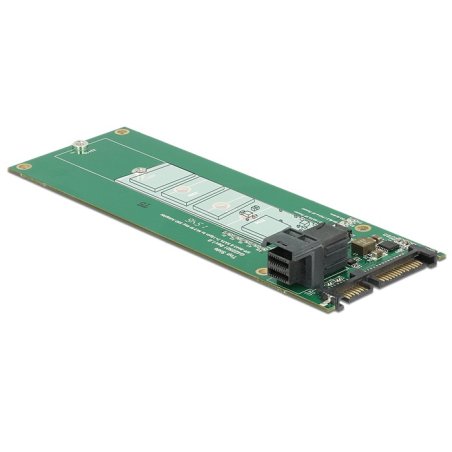Konverter SATA 22 Pin / SFF-8643 NVMe 1 x M.2 Key M