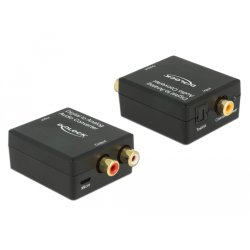 DeLOCK 63477 audio converter Black
