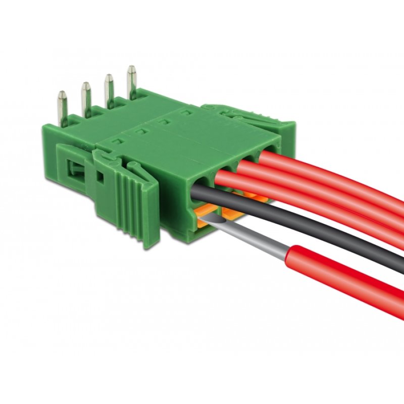 DeLOCK 65954 terminal block Green