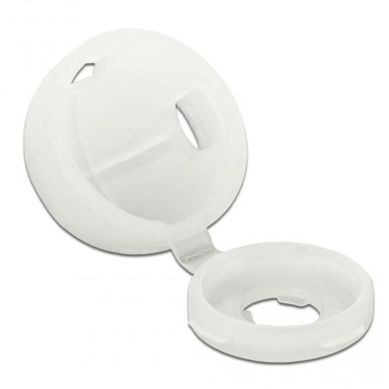 DeLOCK Protective cap for screw M4 natural 10 pieces