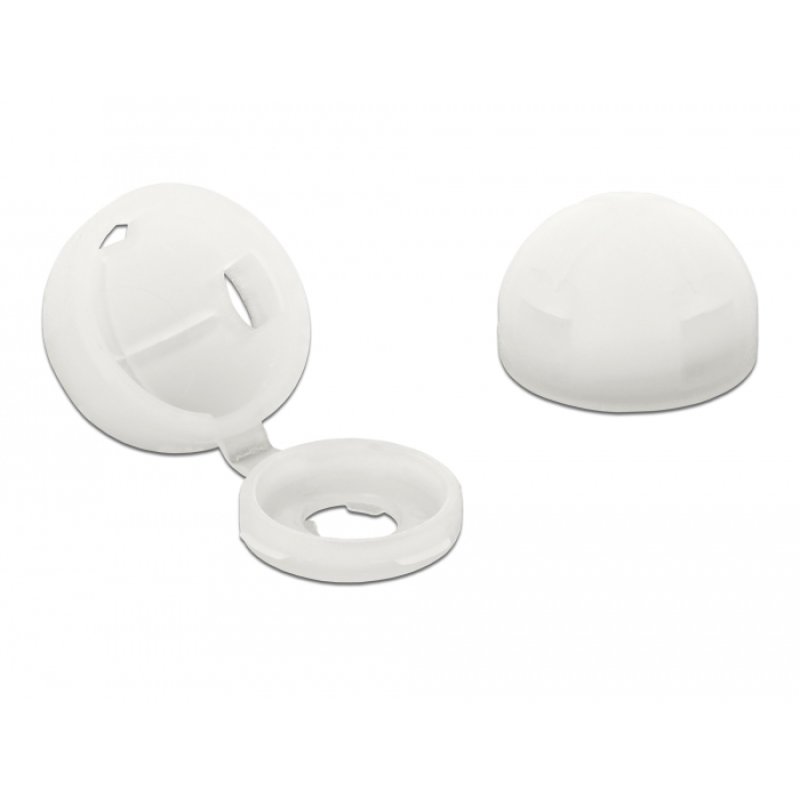 DeLOCK Protective cap for screw M4 natural 10 pieces