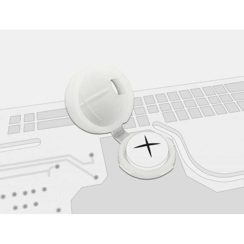 Schutzkappe für Schraube M4 natur 10 Stück