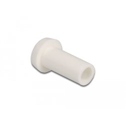 DeLOCK Un capuchon de poussière pour la fibre optique pour connecteur ayant une férule de 2,50 mm, 10 unités, blanc