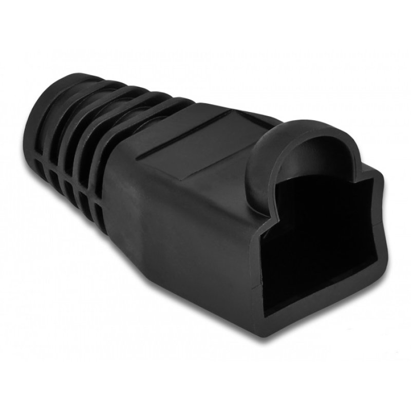 Knickschutztülle für RJ45 Stecker schwarz 20 Stück