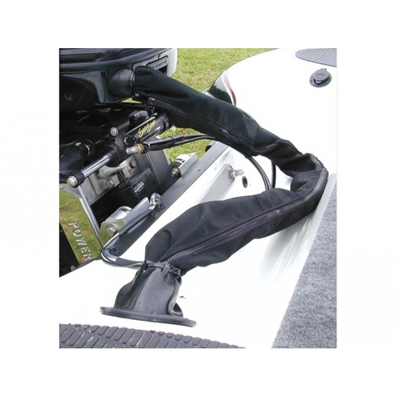 DeLOCK Woven Sleeve with zip fasterner heat-resistant 1 m x 25 mm black