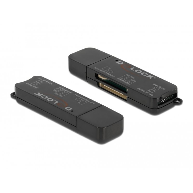 SuperSpeed USB Card Reader für SD / Micro SD / MS Speicherkarten