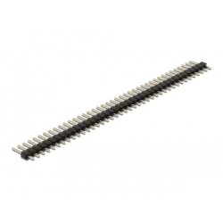 DeLOCK Barrette de 40 broches, écartement 2,54 mm, 1 rangée, droite, 5 unités