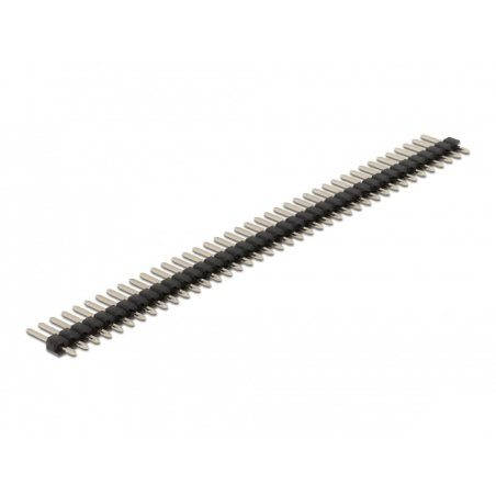 DeLOCK Barrette de 40 broches, écartement 2,54 mm, 1 rangée, droite, 5 unités