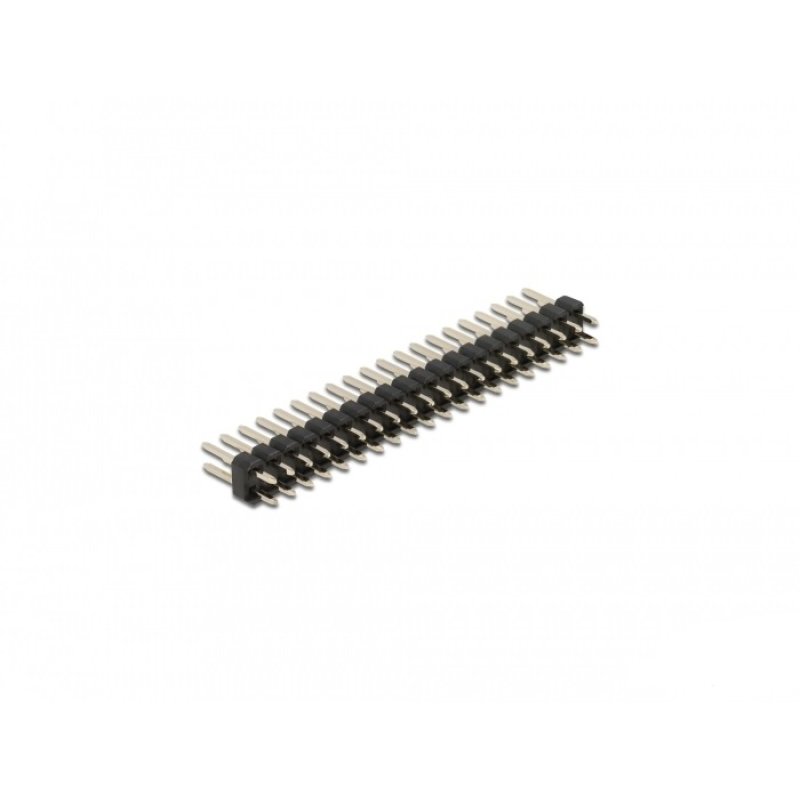 DeLOCK Pin header 20 pin, pitch 2.54 mm, 2-row, straight, 5 pieces
