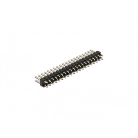 Stiftleiste 20 Pin, Rastermaß 2,54 mm, 2-reihig, gerade, 5 Stück