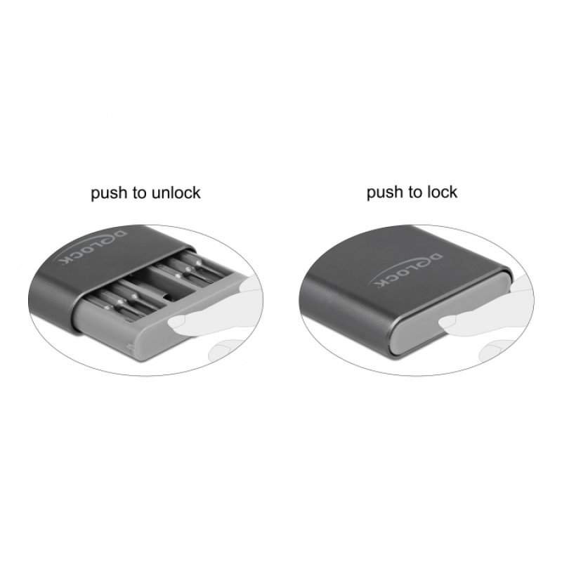 DeLOCK 64126 manual screwdriver Set Precision screwdriver