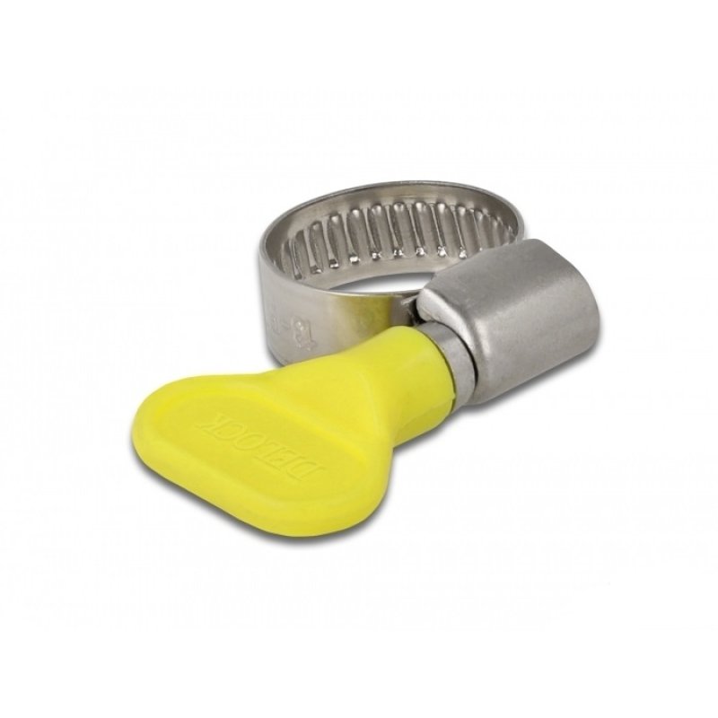 DeLOCK Collier de tuyau à papillon 13 à 19 mm, 10 unités