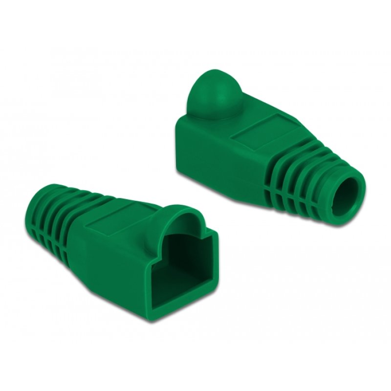 Knickschutztülle für RJ45 Stecker grün 20 Stück