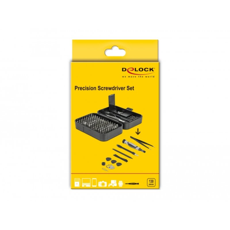 DeLOCK 64167 manual screwdriver Set Precision screwdriver