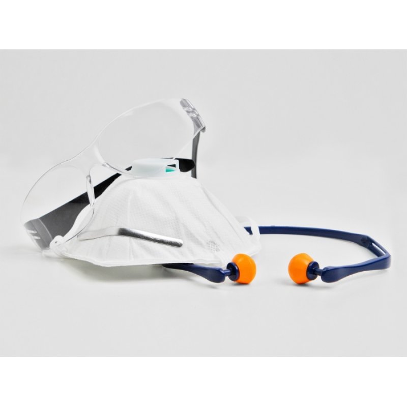 DeLOCK Lunettes de sécurité avec verres temporaux clairs