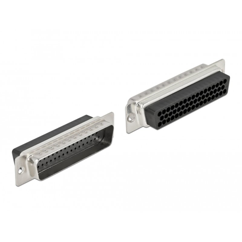 D-Sub HD 50 Pin Crimp Stecker, Metall