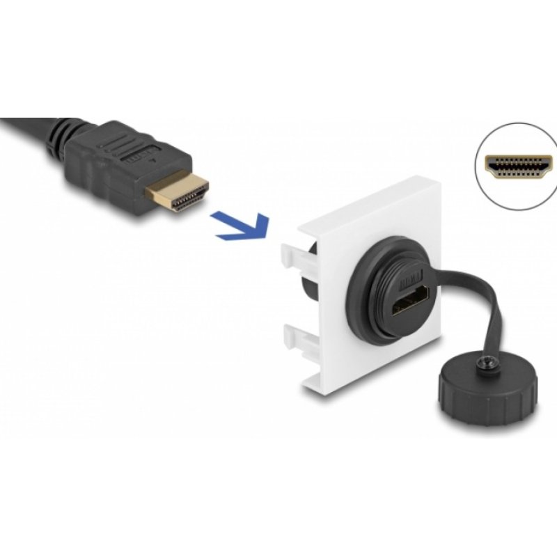 DeLOCK Module Easy 45 HDMI 45 x 45 mm