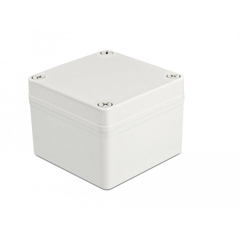 Installationsgehäuse IP65 wasserdicht 100 x 100 x 75 mm grau