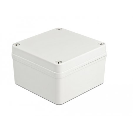 DeLOCK Boitier d’installation étanche IP65, 125 x 125 x 75 mm, gris