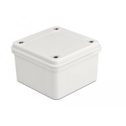DeLOCK Boitier d’installation étanche IP65, 96 x 96 x 60 mm, gris