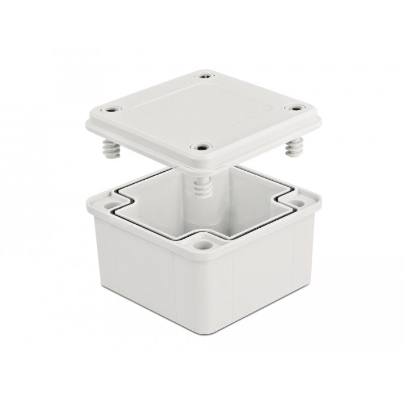 Installationsgehäuse IP65 wasserdicht 96 x 96 x 60 mm grau