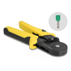 DeLOCK Tool for crimping wire end ferrules self-adjusting - hexagon