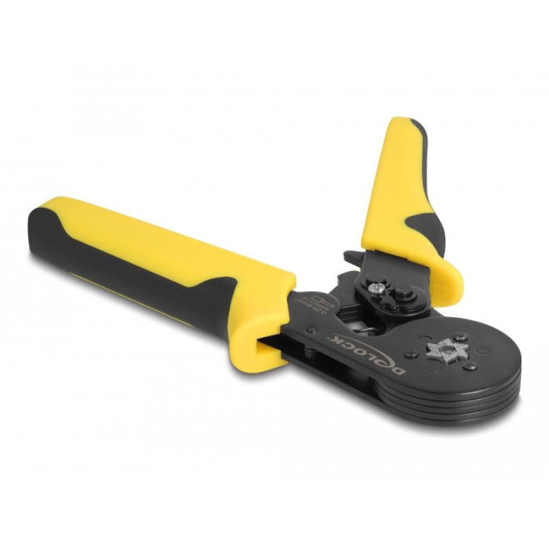 DeLOCK Tool for crimping wire end ferrules self-adjusting - hexagon