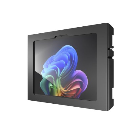 Compulocks Surface Pro Copilot PC 12", Apex Secured Enclosure Wall Mount - Black