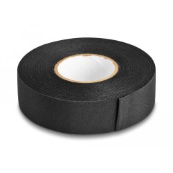 Gewebeband 25 m x 25 mm reißfest selbstklebend schwarz