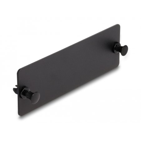 DeLOCK Fiber Optic Blind Panel black