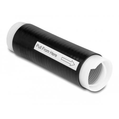 Kaltschrumpfschlauch 35 mm x 130 mm 2 Stück schwarz